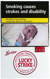 lucky strike red picture (лаки страйк красный с картинкой) (duty free)