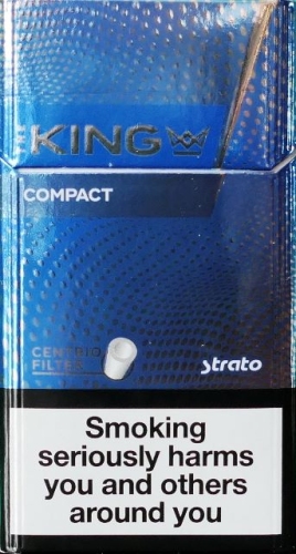 King strato compact blue! (Кінг страто компакт синій) (Duty free)