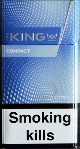 ORIGINAL. King strato compact blue! (Кінг страто компакт синій) (Duty free)