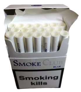 TURBO. Smoke Club blue (Смокі клуб синій). (Duty free.)