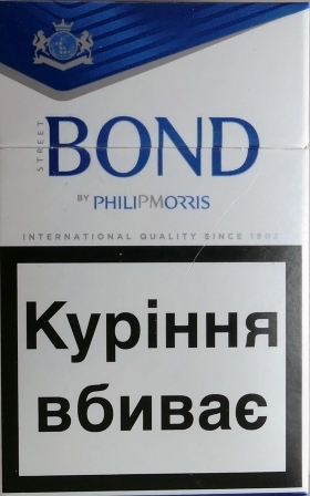 BOND PHILIP MORRIS (Бонд Філіп Морріс сині Україна) (duty free)