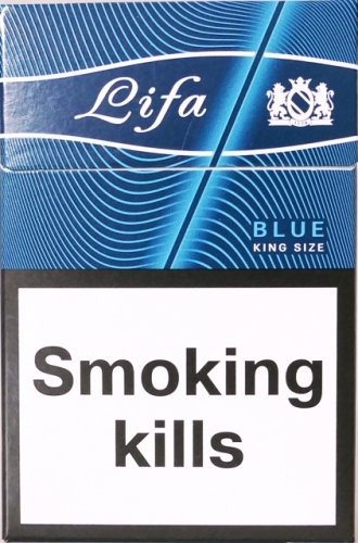 Сигареты «lifa BLUE» (Лифа синяя). (duty free.) Цена за блок (10 пачек)