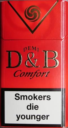 ORIGINAL! D&B comfort demi red (Д&Б (ДБ) комфорт демі червоний)