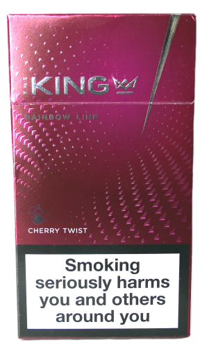 The KING Slims cherry twist! (Кинг слимовый – вишневый твист)