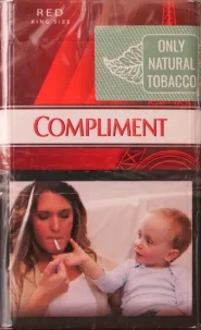 "Compliment" Red KS (duty free) (Комплимент красный). 0