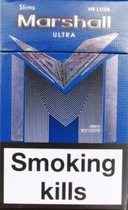 "Marshall" Blue Slims.(Маршал Слимовый Синий). duty free