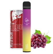 Одноразовая Pod система Elf Bar 2000 Grape energy 50 мг 1200 мАч