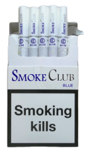 TURBO. Smoke Club blue (Смоки клуб синий). (Duty free.) 0