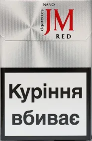 JM red nano slims (Джей Эм красный нано слимс) (акциз МРЦ 66.00 грн) 