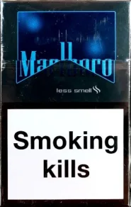ORIGINAL!!! Реплика! Сигареты "Marlboro black less smell " ("Мальборо черный Кинг сайз") (Duty Free) Цена за блок (10 пачек)