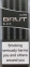 Original «BRUT Black slims» (Брют черный слимовый) ( Duty free) 1