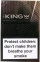 Original! King nano black 6 (Кінг нано чорний шістка) (Duty free) 0