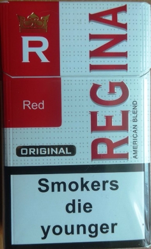 Сигареты "Regina" Red (Регина красная) Цена за блок (10 пачек)