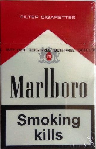Сигареты "Marlboro Red" ("Мальборо Красный"), (Duty Free) Цена за блок (10 пачек)
