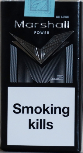 "Marshall 100’s" Black ( Маршал - картонний блок, мягкая пачка).
