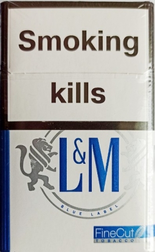 Сигареты "L&M" Blue (ЛМ синий). (Duty free.) Цена за блок (10 пачек)