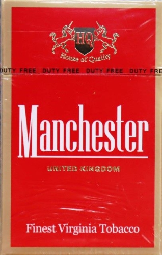 Сигареты "Manchester" RED (Манчестер красный). (duty free)