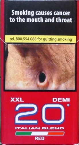 " XXL"Demi Red (два икса ель красные.) duty free