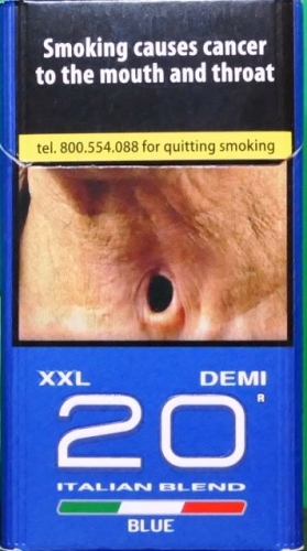 " XXL"Demi blue (два икса ель синие.) duty free