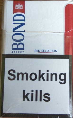  Сигареты "Bond" Red Selection (Duty Free)(Бонд красный). Цена за блок (10 пачек)