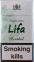 Цигарки lifa super slim menthol (Ліфа ментол). (duty free.) Ціна за блок (10 пачок)